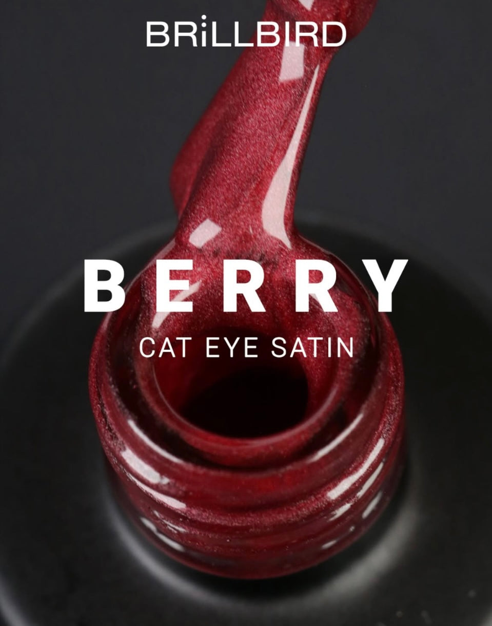 Cat Eye Satin Berry