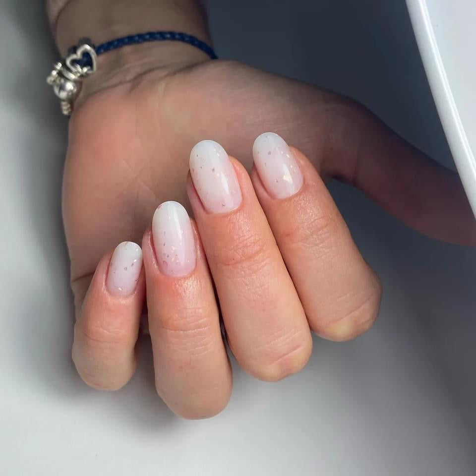 Latte Flake hard builder gel