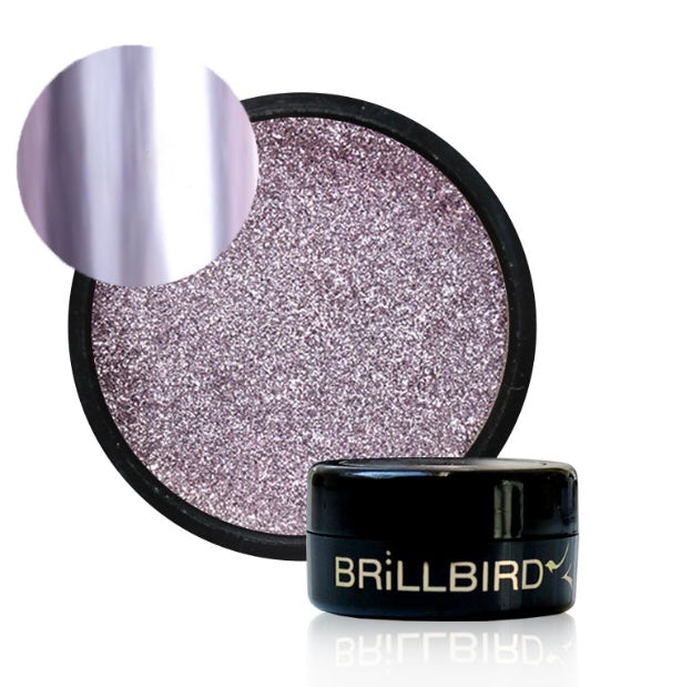 Chrome powder mirror lilac