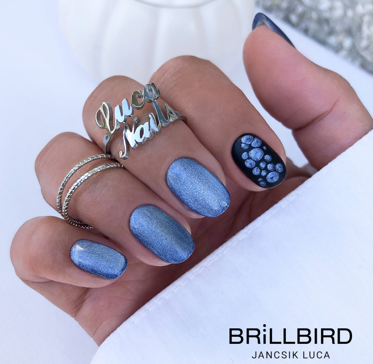 Cat Eye - Pearl Blue