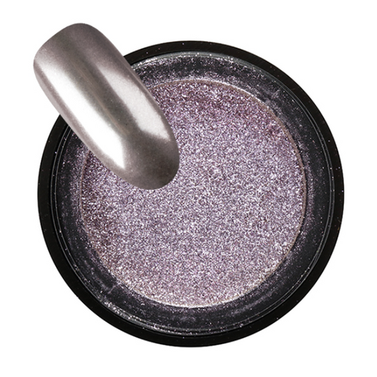 Chrome powder mirror lilac