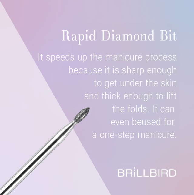 Rapid diamond bit