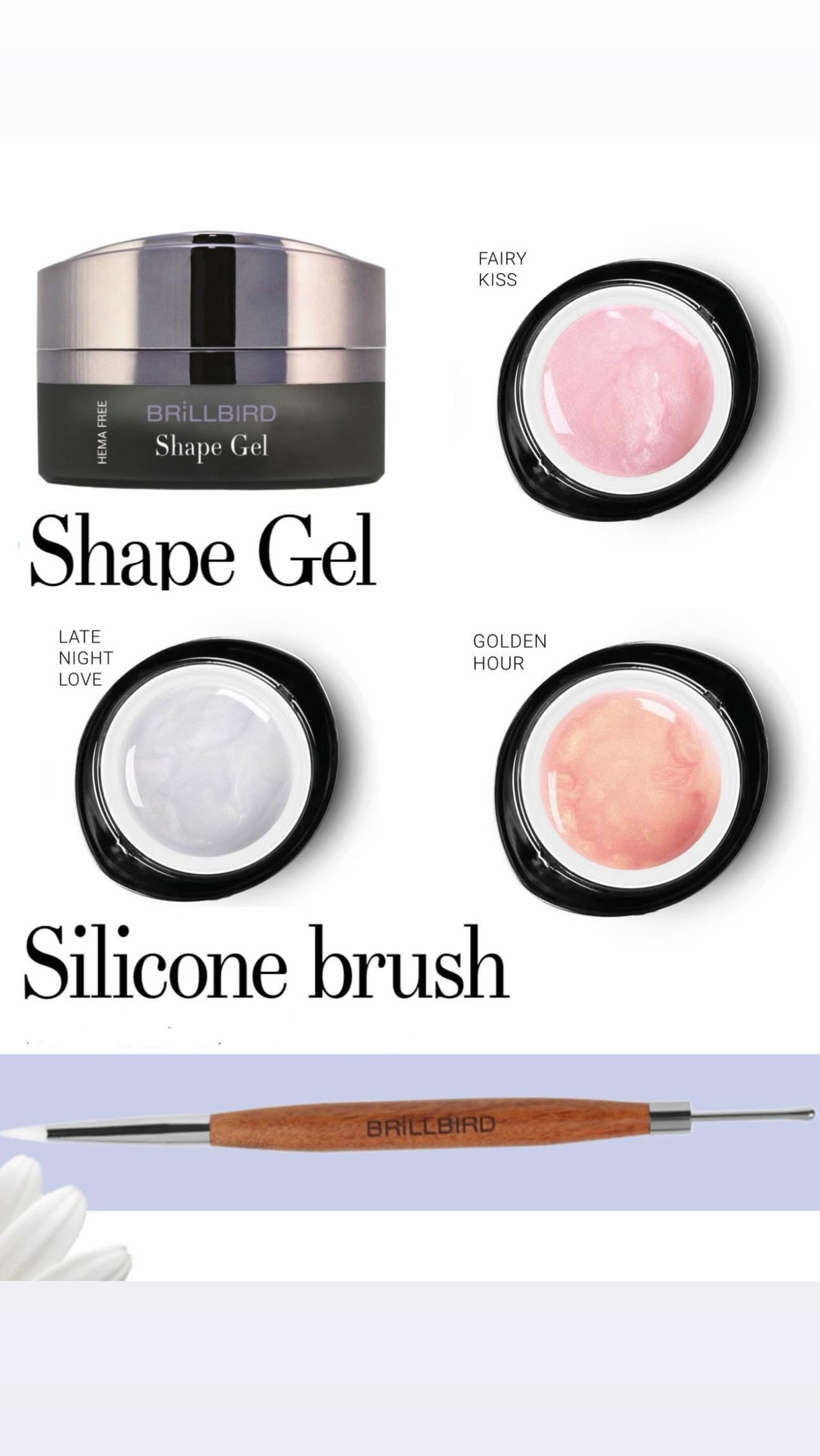 Shape Gel - Bundle with Free Silicone Brush
