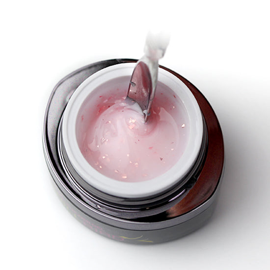 Latte Flake hard builder gel