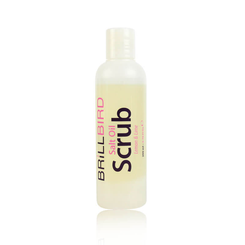 Salt oil scrub