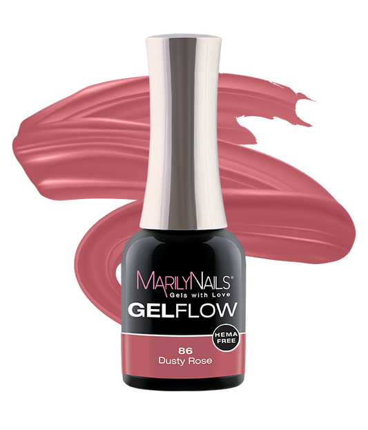 MarilyNails Gelflow - 86 Dusty Rose