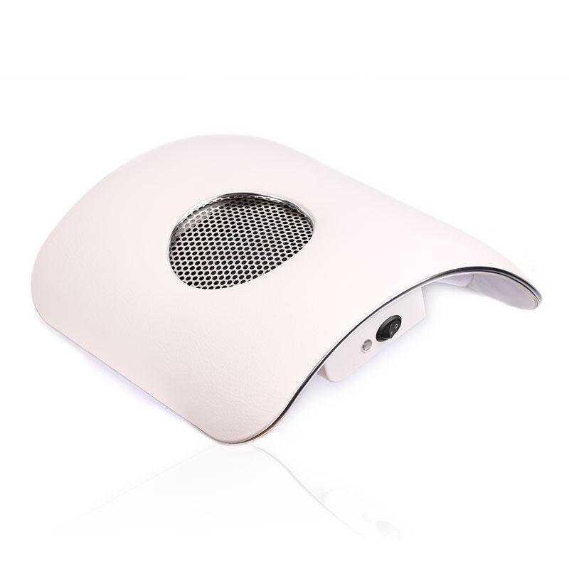 Elegant dust extractor and handrest