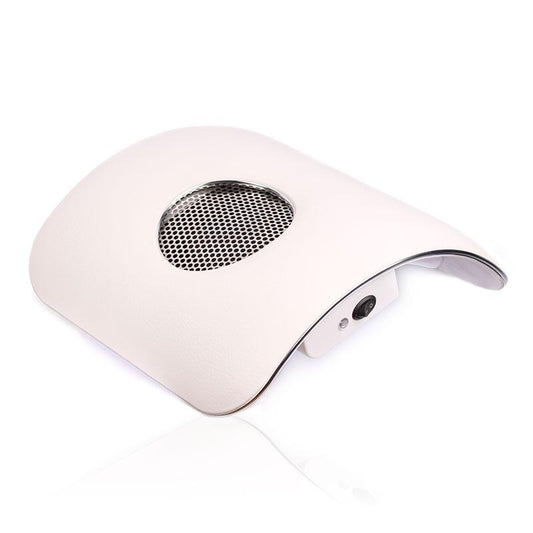 Elegant dust extractor and handrest