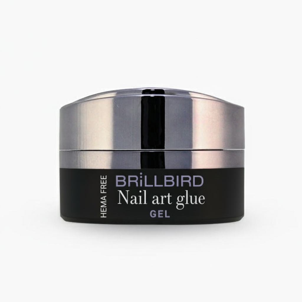 Nail art glue gel