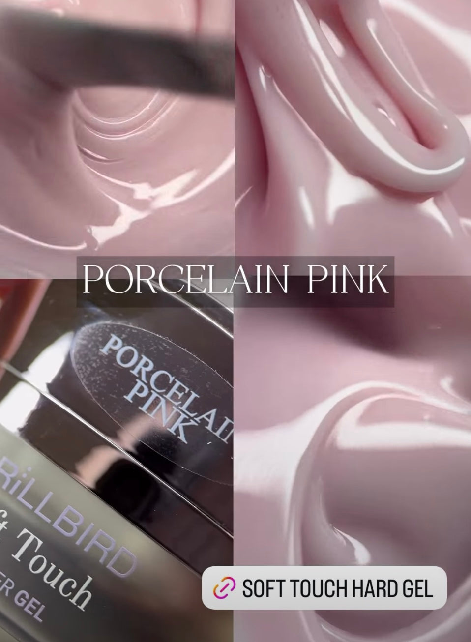 Soft Touch Hard gel - Porcelain Pink