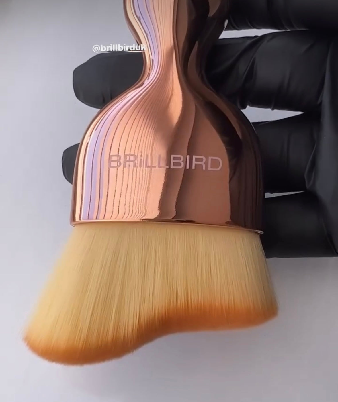 Ultra soft dust brush - Rosegold