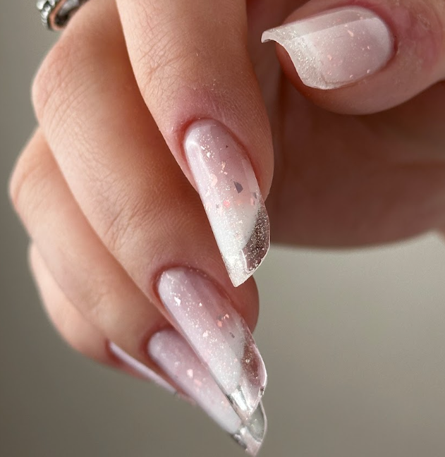 Latte Flake hard builder gel