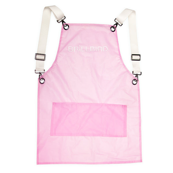 Translucent pink Apron