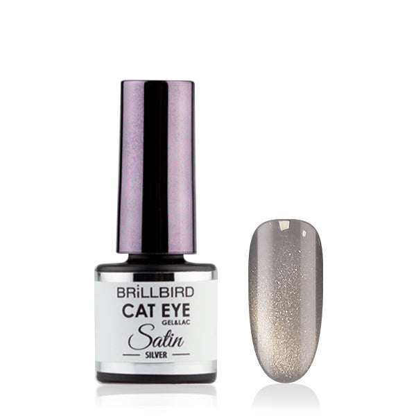 Cat eye satin - Silver