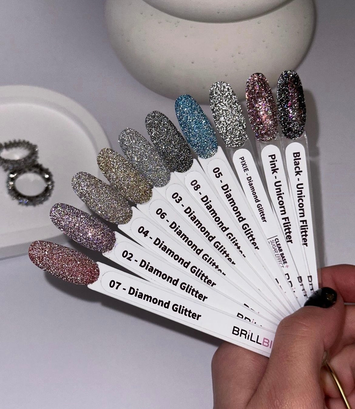 Diamond glitter bundle BrillBirdUK