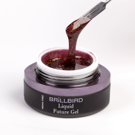 Future Liquid Reflective Burgundy