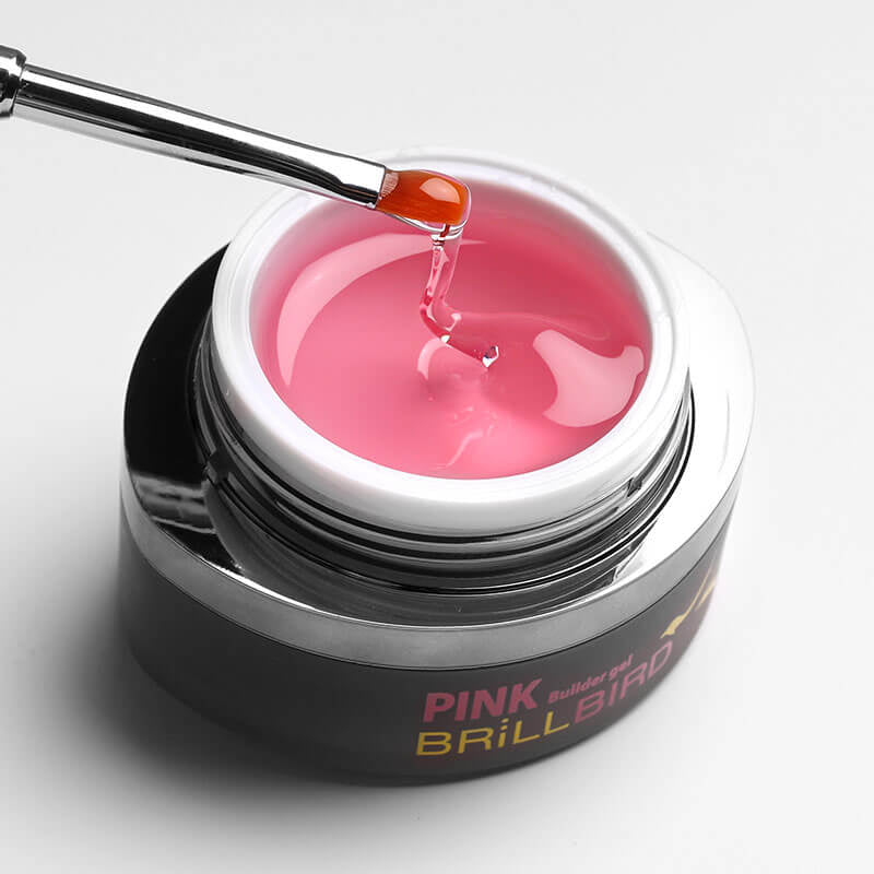 Pink Builder Gel - Glassy