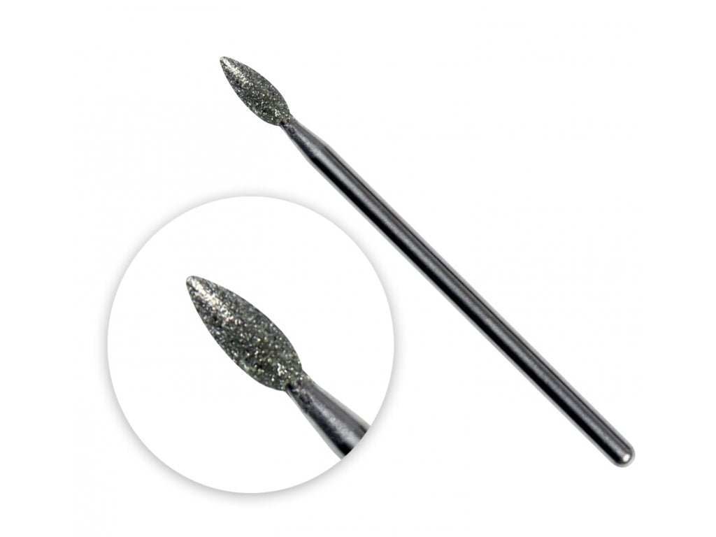 Cuticle pusher diamond bit